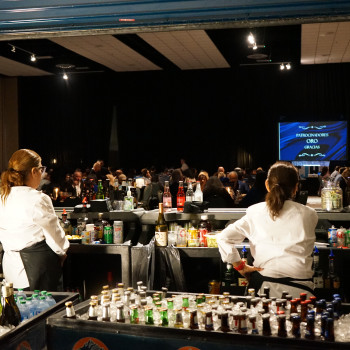 Bartenders at event