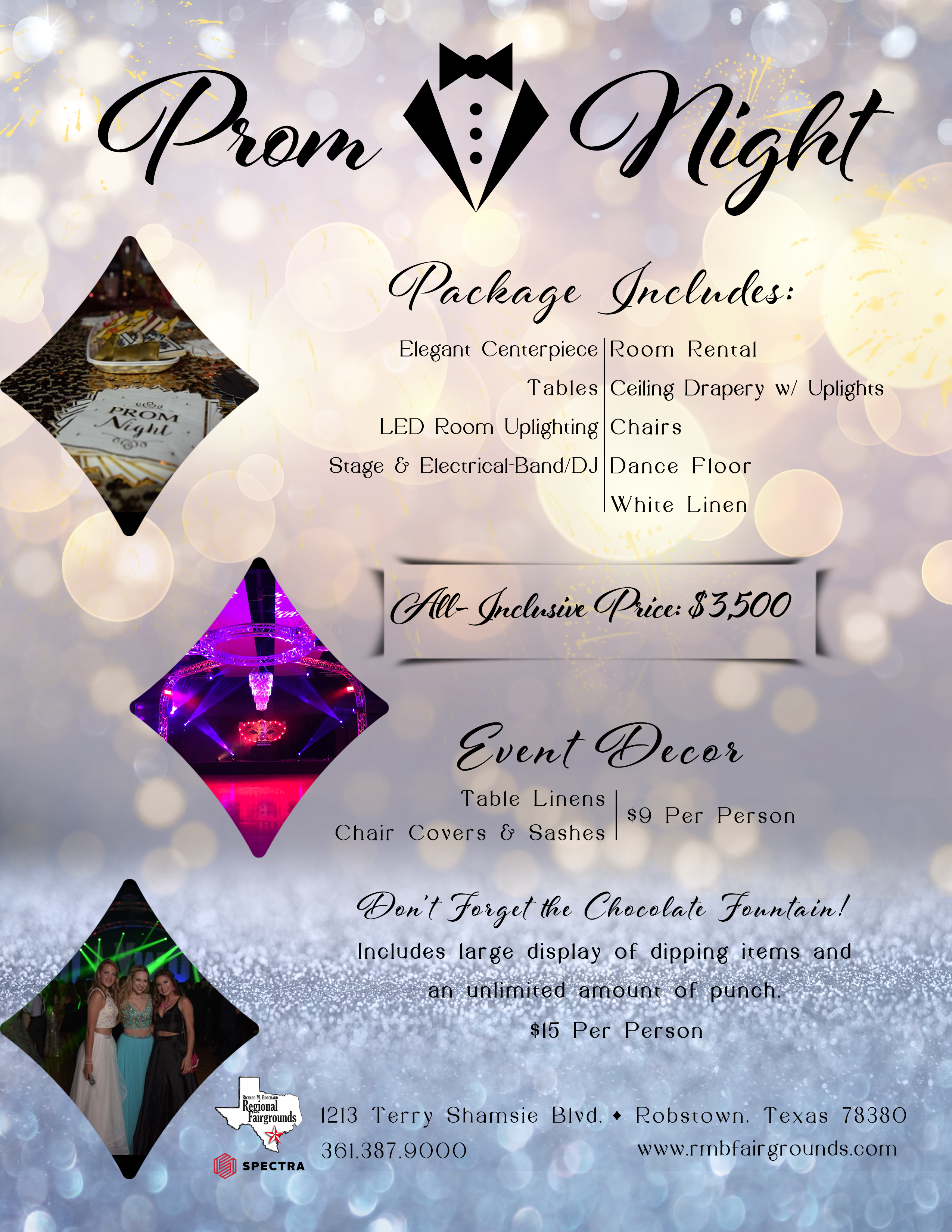 Prom Package | RMB Fairgrounds