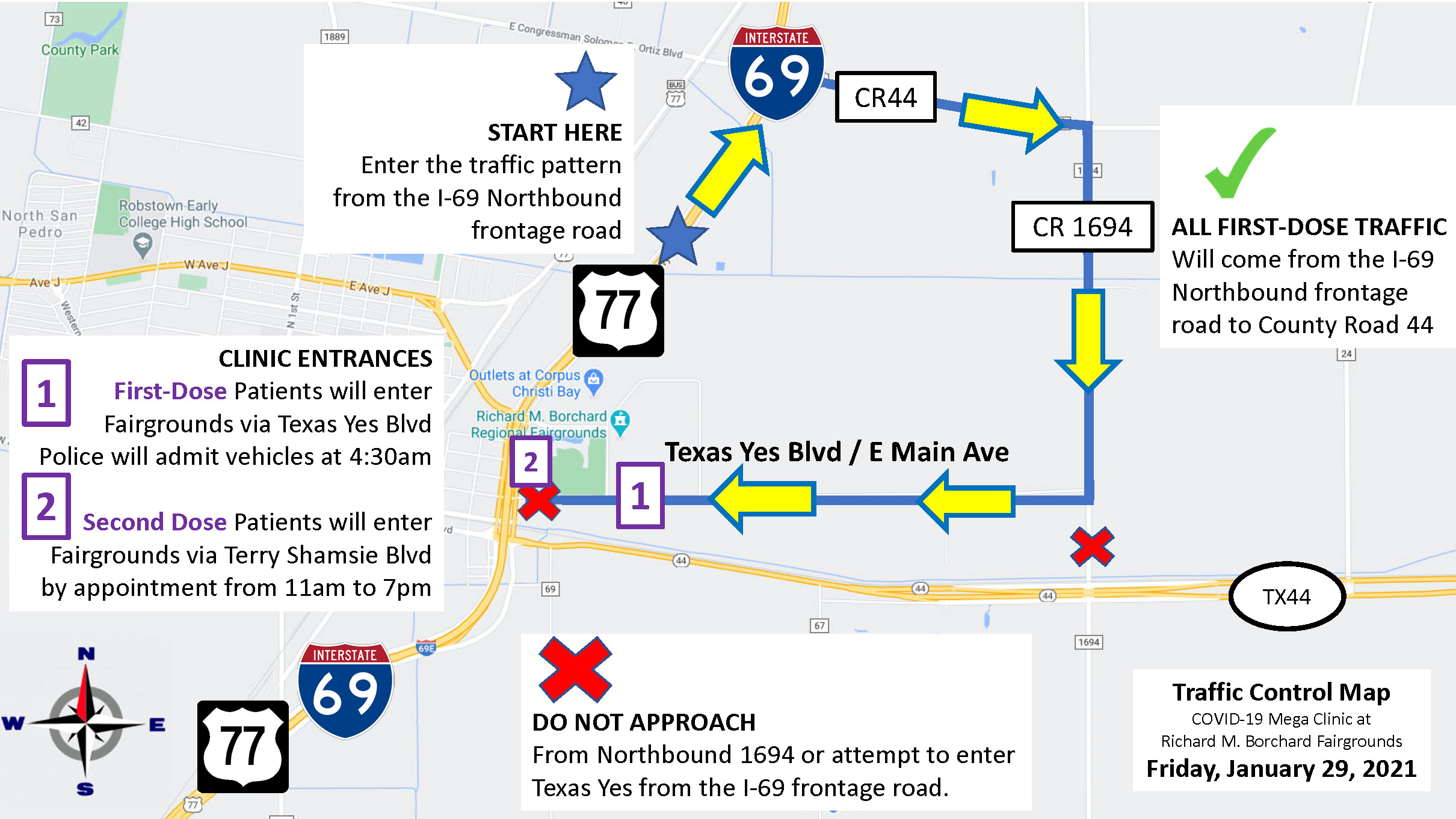 Events: Second Dose Vaccines Drive Thru Clinic | RMB Fairgrounds
